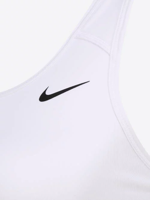 Бял сутиен за упражнения Nike